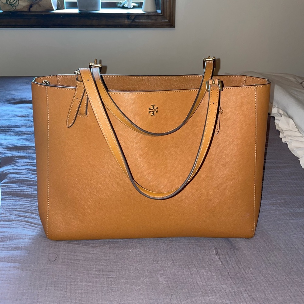 Tory Burch Emerson Brown Tote